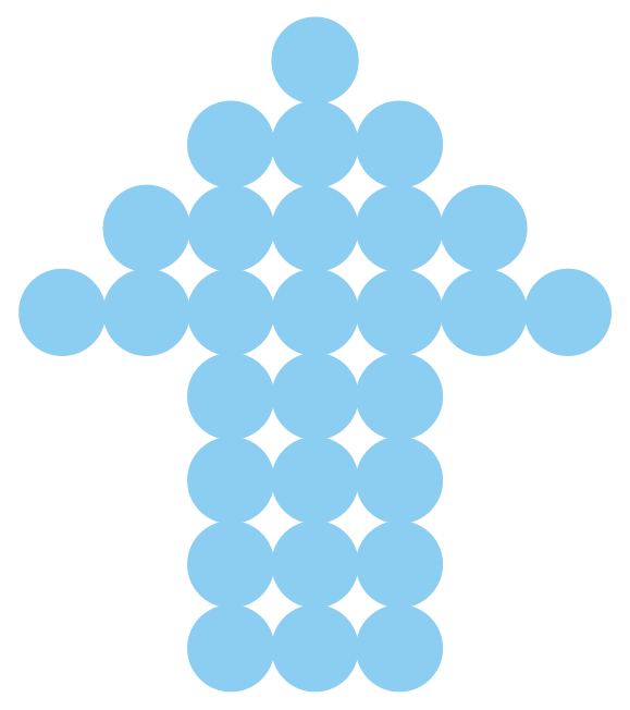 light blue arrow